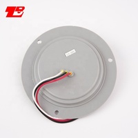 Feu arrière LED rond intégré de 4 pouces, feu stop, feu de position, feu de direction pour camion remorque 12v 24v, feu arrière étanche