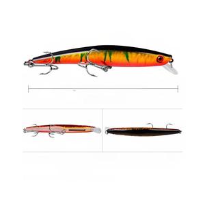 Mềm nhựa câu cá thu hút Nhật Bản trò chơi lớn váy hàng đầu sâu lặn Ánh sáng bao bì chất lỏng 2023 Worm Tôm câu cá thu hút máy bay ném bom - Product Image 1