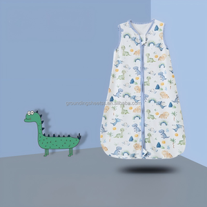 <span class=keywords><strong>Gigoteuse</strong></span> Bébé en Coton de Qualité Clinique, Contrôle de Température Estivale, Unisexe, Motif Imprimé, Sac d'emmaillotage Sûr pour Enfants - Product Image 2