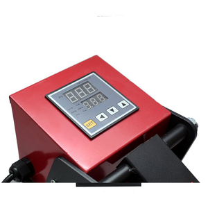 Máquina de Prensa de Calor para Impresión de Camisetas 38*38 Roja, Máquina de Sublimación por Calor 38x38, Máquina de Prensa de Calor para Camisetas - Product Image 2