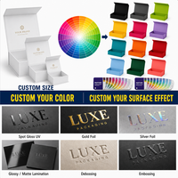 Échantillon gratuit, boîte d'expédition pliable en carton ondulé écologique avec logo personnalisé, laminage mat et doublure en éponge pour chaussettes