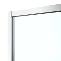 Fournisseur direct d'usine, porte de douche coulissante en acier inoxydable poli, certifiée CE/GS/WATER, cadre étanche, verre sécurisé de 6 à 8 mm d'épaisseur
