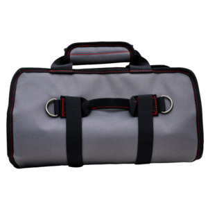 Sac à outils multi-poches avec 5 poches zippées, sac de rangement pour outils robuste et enroulable pour mécaniciens, électriciens et bricoleurs - Product Image 4