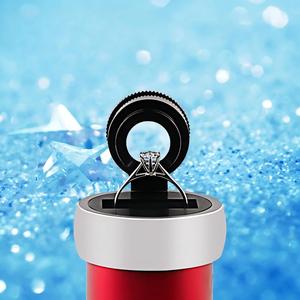 กล้องจุลทรรศน์แบบพกพา 10 เท่า พร้อมหน้าจอแสดงผล สำหรับตรวจสอบเพชรและอัญมณี  วัดขนาดและ<span class=keywords><strong>ดู</strong></span>หมายเลข <span class=keywords><strong>GIA</strong></span> - Product Image 4