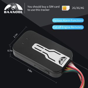 BAANOOL BN-405B เครื่องติดตาม GPS สำหรับรถยนต์ กันน้ำ รองรับเครือข่ายโทรศัพท์มือถือ ระบบติดตามยานพาหนะ ระบบจัดการกลุ่มรถ ระบบติดตามรถจักรยานยนต์ พร้อมสัญญาณเตือนภัย - Product Image 3