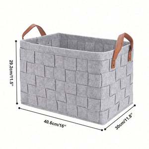Ventes chaudes, boîtes de rangement pour jouets d'enfants pliables de haute qualité, personnalisées, pour bébés, avec poignée - Product Image 2