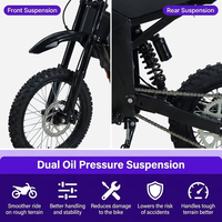 Entrepôt américain, expédition en 3 jours, 48V 1500W, moteur central, 150kg, 60N.m de couple, tout-terrain, adulte, Surron Light Bee X, moto électrique, vélo électrique