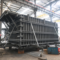 Moule à béton réutilisable et facile à installer, adapté à la construction de villas, d'entrepôts et de maisons modulaires