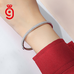 Bracelet de luxe en moissanite S925, design élégant, exceptionnel pour un retour de lumière maximal, idéal pour le quotidien et les soirées, livraison rapide, certifié GRA - Product Image 4