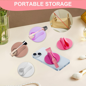 Silicone Son môi chủ và điện thoại di động Trường hợp trở lại dính iPhone & Android điện thoại Hooks & rails - Product Image 5