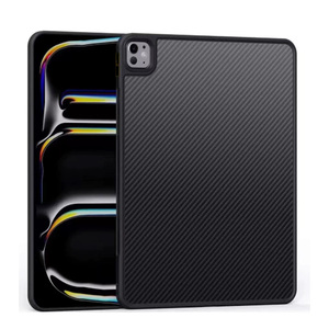 เคสกันกระแทก iPad Pro รุ่นใหม่ ปี 2025/2026 ทำจากคาร์บอนไฟเบอร์แท้ ขนาด 13 นิ้ว  รุ่น Air7  ซิลิโคนนิ่ม  ขนาด <span class=keywords><strong>11</strong></span>/12.9 นิ้ว  วัสดุ TPU - Product Image 2