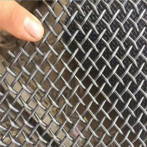 Tamis en maille métallique tissée en acier ; Tamis minier robuste en maille tissée ; Usine de tamis en maille tissée pour l'exploitation minière et l'aquaculture Zhihang - Product Image 5