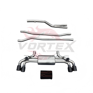 Sistema de escape Valvetronic Vortex SS304 compatible con BMW 540i G30 G38 B58 3.0T Performance Racing Catback - Product Image 3