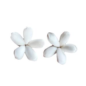 Fleur décorative en fil métallique, petite, douce, écologique, de type jasmin, personnalisée, 1,6 pouce, pour la maison, Noë<span class=keywords><strong>l</strong></span>, Nouvel An, remise de diplôme, Halloween - Product Image 1
