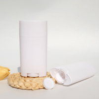 Contenant de déodorant en stick torsadable en plastique personnalisé de 75 g, emballage de stick solaire pour les soins corporels et les cosmétiques