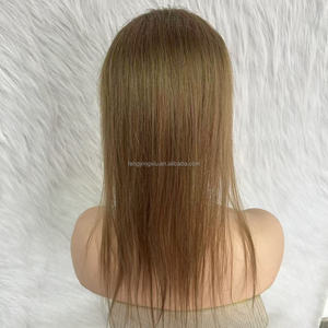 Expédition Rapide, Meilleure Qualité, Base en Dentelle Transparente, Closure Pré-Colorée, Système d'Intégration en Maille de 16 Pouces pour la Perte de Cheveux - Product Image 4