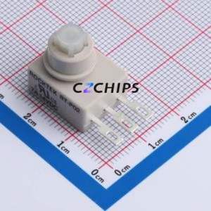 RT-PO2-2 Push Button Switch Through hole Component (THT) Switch No Lock Round Button 7A 14V - Product Image 1