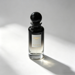 Venta al por Mayor de Fábrica: Elegante Botella de Perfume de Vidrio Negro con Tapa Esférica, Envase de Fragancia con Logotipo Personalizado, Empaque de Perfume de Lujo - Product Image 5
