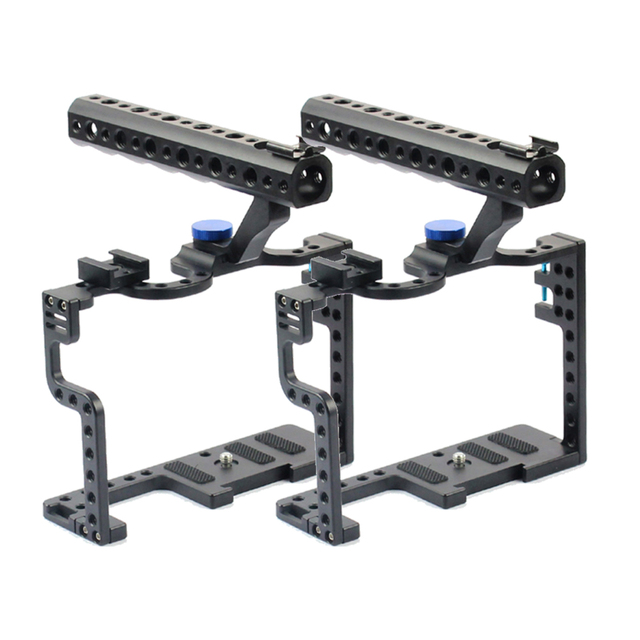 Custom CNC Machining Aluminum 7075 Dslr Rig Camera Cage Cnc protection Filming Camera Cage