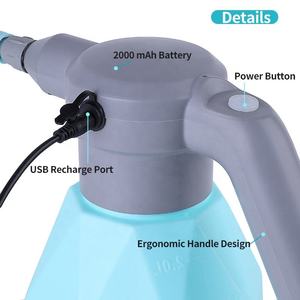 Pulverizador <span class=keywords><strong>de</strong></span> agua eléctrico portátil recargable por USB para jardín, lata <span class=keywords><strong>de</strong></span> agua <span class=keywords><strong>de</strong></span> plástico automática para exteriores para riego <span class=keywords><strong>de</strong></span> <span class=keywords><strong>plantas</strong></span>, rociador <span class=keywords><strong>de</strong></span> jardín - Product Image 3