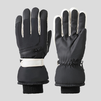 Gants de ski unisexes personnalisés avec logo, imperméables, thermiques, compatibles écran tactile, antidérapants pour sports de plein air, snowboard, cyclisme, randonnée