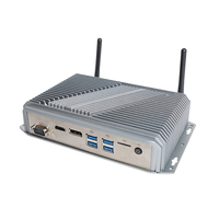 Ce-Leren J1900 J4125 Mini PC intégré sans ventilateur Mini serveur industriel pare-feu Pfsense VPN routeur ordinateur de bureau VPN Stock
