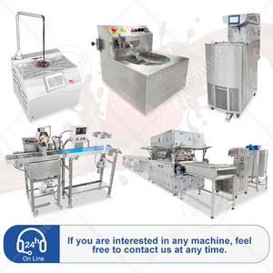 Nhà máy tự động sô cô la nhỏ bao gồm máy sô cô la nhỏ enrobing dòng với làm mát đường hầm sô cô la máy phủ - Product Image 6