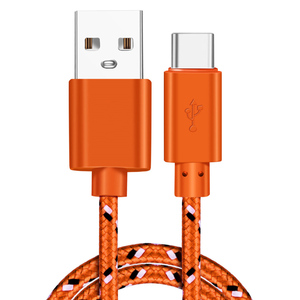 Câbles de charge <span class=keywords><strong>rapide</strong></span> en nylon tressé 1m/2m/3m USB Type C pour téléphones mobiles S8 S9 S10 S20 S21 (2026) - Product Image 5