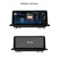 Système multimédia automobile Android 13 12,3 pouces pour BMW X1 F48/F49 4+64 Go CarPlay sans fil Android Auto DSP 1920x720 Anti-éblouissement 4G LTE avec GPS