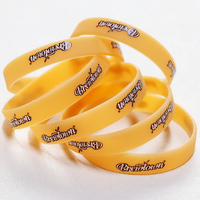 Kofei Individuelles Logo Fußball-Fans Armband Fußball-Fan Zubehör Fußball Gummi Silikon Fans Armband Armbänder