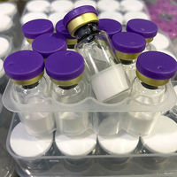 GHK-Cu CAS 49557-75-7 Poudre lyophilisée de haute qualité 99% 50mg/100mg Matière première cosmétique Stock suffisant