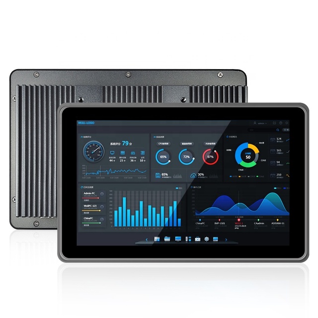 WIN7 Touch Screen Tablet Kiosk Computer Industrial Mini Pc Panel Quad Core 10.1" Usb Wifi Intel 4GB for Professional