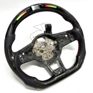 Volante para VW <span class=keywords><strong>Golf</strong></span> MK7, GTD MK6 R 7.5 GTE <span class=keywords><strong>GTI</strong></span> Polo Jetta Passat con Pantalla LED, <span class=keywords><strong>Precio</strong></span> al por Mayor - Product Image 3