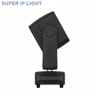 Projecteur Wash à tête mobile 500W, 25 LED 15W 4-en-1, gradation 32 bits, Pan/Tilt 16 bits, RDM, son, PowerCON, double face