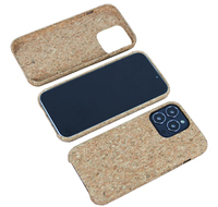 Pour écologique 11 12 14 15 pro max étui en bois téléphone portable liège iphone 13 couverture