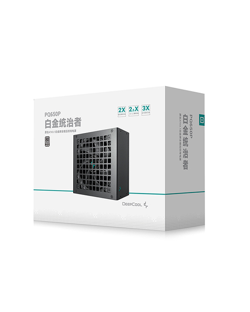 Original Deepcool PQ750P Computer Power Supply 80Plus Platinum ATX12V V3.1 750W Desktop Switching Power Supply