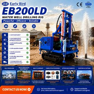 Tragbares Brunnenbohrgerät Erschwinglicher Mini-Hydraulik-Brunnenbohrer für Ländliche Wasserversorgung & Gartenbohrungen - Product Image 4