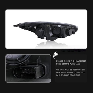 Adatto per le luci alogene auto dei <span class=keywords><strong>modelli</strong></span> <span class=keywords><strong>Ford</strong></span> <span class=keywords><strong>Focus</strong></span> dal 2015 al 2018. Nuovo Design LED fari per la modifica. - Product Image 6