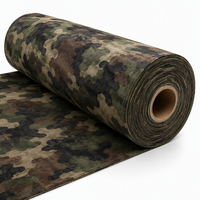 Tissu en microfibre tissé 150D 100% polyester effet peau de pêche, imprimé cachemire, 110 GSM, pour vestes ethniques