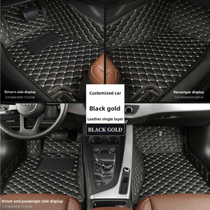 <span class=keywords><strong>Tapis</strong></span> de voiture TPE 5 places <span class=keywords><strong>à</strong></span> couverture intégrale, double couche, base TPE et dessus en <span class=keywords><strong>tapis</strong></span> de luxe pour conducteur, passager et arrière, ajustement personnalisé - Product Image 4