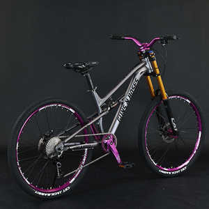 Bicicleta de Montaña Ligera de Estilo Deportivo con Pedales Ordinarios, Frenos de Disco Hidráulicos de Aluminio, Suspensión Trasera y 10 Velocidades - Product Image 6