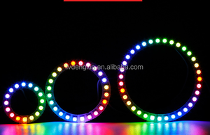 DC12V WS2815 16/24/35 RGB <span class=keywords><strong>LED</strong></span> Pixel Vòng Tự Làm Địa Chỉ <span class=keywords><strong>5050</strong></span> SMD <span class=keywords><strong>LED</strong></span> Ánh Sáng <span class=keywords><strong>Module</strong></span> Vòng PCB Vòng Tròn Pixel Ánh Sáng - Product Image 2