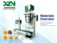 Máquina de Empaquetado Multifuncional de 10-50 KG para Alimentos, Productos Químicos, Granos y Otras Industrias