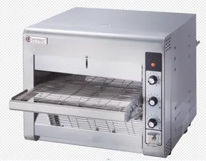 Electric Pizza oven stainless steel Electric Conveyor Pizza Oven Campbon ZH-PM-312 Electric Conveyor Pizza Oven