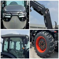 Mini-landbouwtractor, 4x4, automatische versnellingsbak, pomp- en tandwielonderdelen, gloednieuw, 1 jaar garantie.