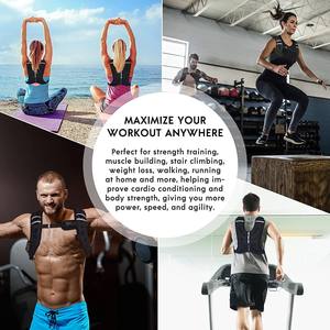 جودة عالية شعار مخصص سترة الوزن النيوبرين 6/8/12/16/20/رطل Lastreado الرمال تدريب اللياقة البدنية سترة الوزن - Product Image 2