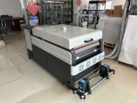 Machine à secouer DTF haute vitesse PrintVision à 4 têtes, 60 cm (24 pouces), avec bande en maille, pour l'épandage de poudre DTF pour imprimante I3200