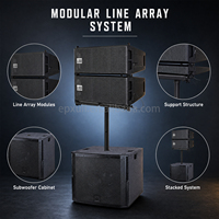 Système de sonorisation Line Array R206+A+RD-H15SA, ensemble de haut-parleurs double 6 pouces et caisson de basses 15 pouces 2*500W pour location de scène, concerts, spectacles
