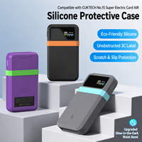 Étui de protection en silicone SIKAI pour CUKTECH 15 Air Super Power Card GaN Power Bank, résistant aux chocs, anti-rayures