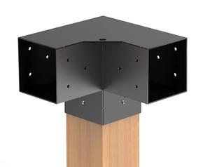 <span class=keywords><strong>Prix</strong></span> d'usine Pergola 3 voies bras en acier <span class=keywords><strong>4x4</strong></span> Pergola support d'angle - Product Image 1